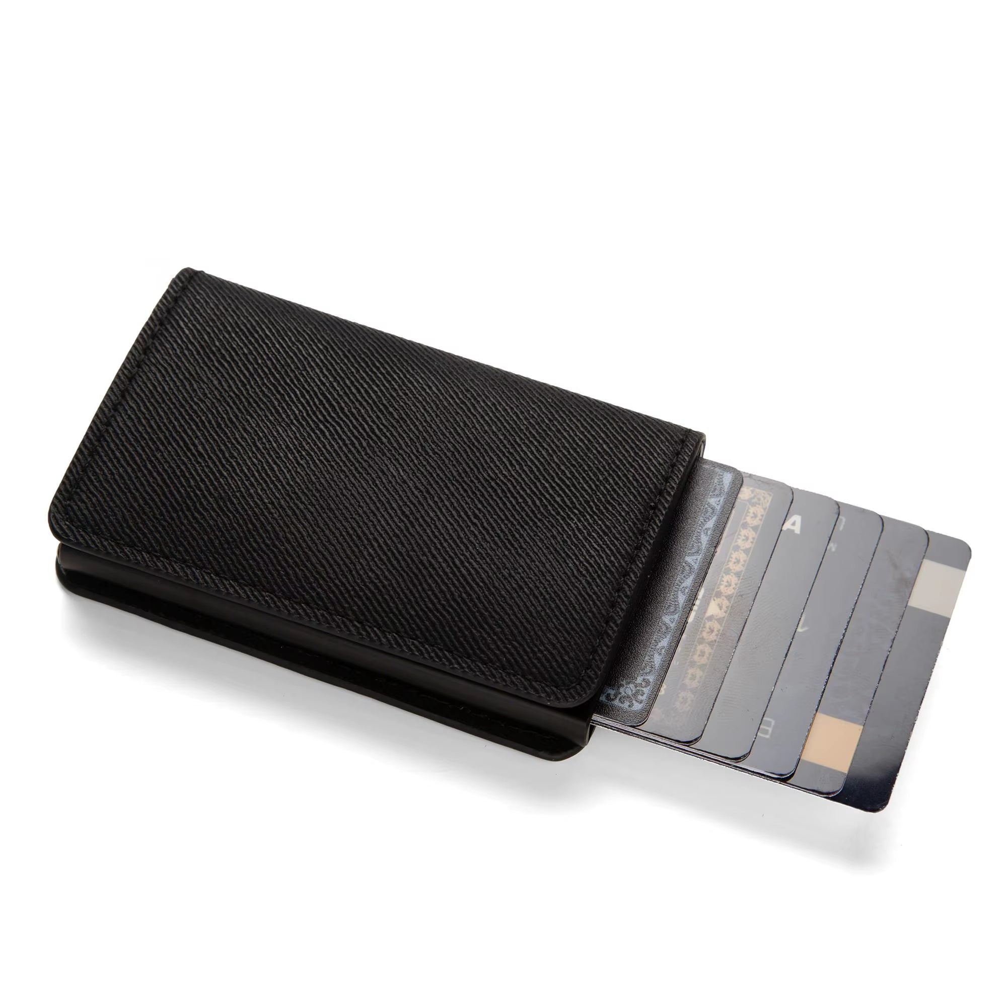Anti-Theft RFID Credit Card Holder Minimalist Wallet Pocket Slim Card Holder Card Holder Pu Leather for Men and Women