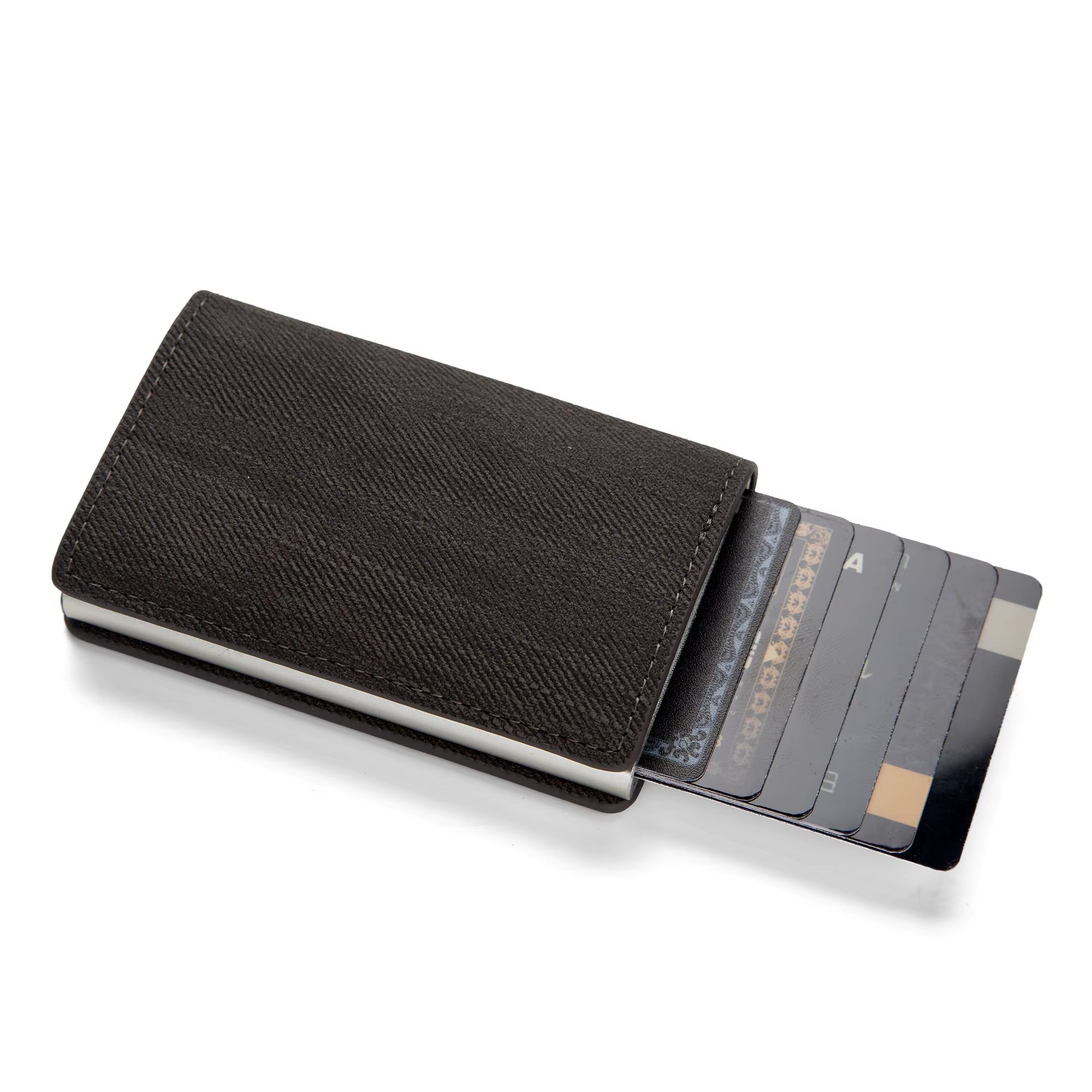 Anti-Theft RFID Credit Card Holder Minimalist Wallet Pocket Slim Card Holder Card Holder Pu Leather for Men and Women